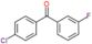 (4-chlorophenyl)-(3-fluorophenyl)methanone