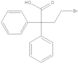 α-(2-Bromoethyl)-α-phenylbenzeneacetic acid