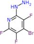 (4-bromo-3,5,6-trifluoro-2-pyridyl)hydrazine