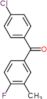 (4-chlorophenyl)(4-fluoro-3-methylphenyl)methanone