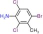 4-bromo-2,6-dichloro-3-methylaniline