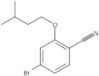 Benzonitrile, 4-bromo-2-(3-methylbutoxy)-
