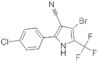 4-Bromo-2-(4-chlorophenyl)-5-(trifluoromethyl)-1H-pyrrole-3-carbonitrile