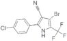 4-Bromo-2-(4-clorofenil)-5-(trifluorometil)-1H-pirrol-3-carbonitrilo