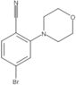 4-Bromo-2-(4-morpholinyl)benzonitrile