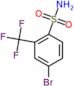 4-bromo-2-(trifluoromethyl)benzenesulfonamide