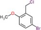 4-bromo-2-(chloromethyl)-1-methoxybenzene