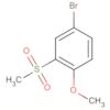 Benzene, 4-bromo-1-methoxy-2-(methylsulfonyl)-