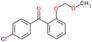 (4-chlorophenyl)-[2-(methoxymethoxy)phenyl]methanone