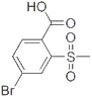 4-BROMO-2-(METHYLSULFONYL)BENZOICACID