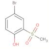 Phenol, 4-bromo-2-(methylsulfonyl)-