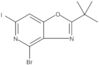 4-Bromo-2-(1,1-dimethylethyl)-6-iodooxazolo[4,5-c]pyridine