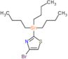 4-bromo-2-(tributylstannanyl)-1,3-thiazole