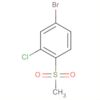 Benzene, 4-bromo-2-chloro-1-(methylsulfonyl)-