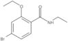 Benzamide, 4-bromo-2-ethoxy-N-ethyl-