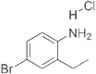 Benzenamine, 4-bromo-2-ethyl-, hydrochloride (1:1)