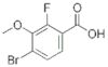 4-BROMO-2-FLUORO-3-METHOXY-BENZOIC ACID