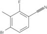 4-Bromo-2-fluoro-3-methylbenzonitrile