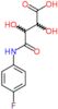 4-[(4-fluorophenyl)amino]-2,3-dihydroxy-4-oxobutanoic acid