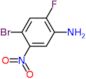 4-Bromo-2-fluoro-5-nitrobenzenamine