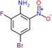 4-Bromo-2-fluoro-6-nitrobenzenamine