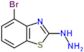 4-bromo-2-hydrazinyl-1,3-benzothiazole