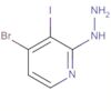 Pyridine, 4-bromo-2-hydrazinyl-3-iodo-