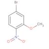 Benzene, 4-bromo-2-methoxy-1-nitro-