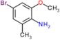 4-bromo-2-methoxy-6-methyl-aniline