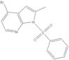 1-(benzenesulfonyl)-4-bromo-2-methylpyrrolo[2,3-b]pyridine