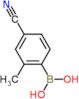 (4-cyano-2-methylphenyl)boronic acid