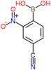 (4-cyano-2-nitrophenyl)boronic acid