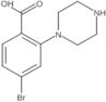 4-Bromo-2-(1-piperazinyl)benzoic acid