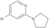 4-Bromo-2-(1-pyrrolidinyl)pyridine