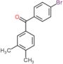 (4-bromophenyl)(3,4-dimethylphenyl)methanone