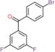 (4-bromophenyl)(3,5-difluorophenyl)methanone