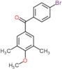 (4-Bromophenyl)(4-methoxy-3,5-dimethylphenyl)methanone