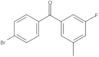 (4-Bromophenyl)(3-fluoro-5-methylphenyl)methanone