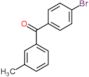 (4-bromophenyl)(3-methylphenyl)methanone