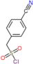 (4-cyanophenyl)methanesulfonyl chloride