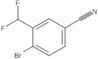 4-Bromo-3-(difluoromethyl)benzonitrile