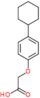 (4-cyclohexylphenoxy)acetic acid