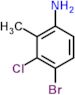 4-bromo-3-chloro-2-methylaniline