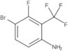 4-Bromo-3-fluoro-2-(trifluoromethyl)benzenamine