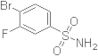4-Bromo-3-fluorobenzenesulphonamide