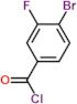 4-bromo-3-fluorobenzoyl chloride