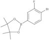 2-(4-Bromo-3-fluorophényl)-4,4,5,5-tétraméthyl-1,3,2-dioxaborolane