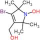 (4-bromo-1-hydroxy-2,2,5,5-tetramethyl-pyrrol-3-yl)methanol