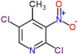 pyridine, 2,5-dichloro-4-methyl-3-nitro-