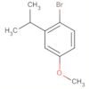 Benzene, 1-bromo-4-methoxy-2-(1-methylethyl)-